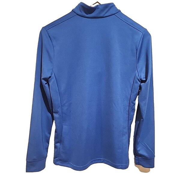 NIKE Size Small Dri Fit womens long sleeve 3/4 zip up pullover shirt sweater new - Picture 4 of 4